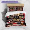 3pcs Duvet Cover Set (1*Duvet Cover + 2*Pillowcase, Without Core), SLAM DUNK Print Bedding Set, Bedroom Decor, All‑Season, Birthday Gift