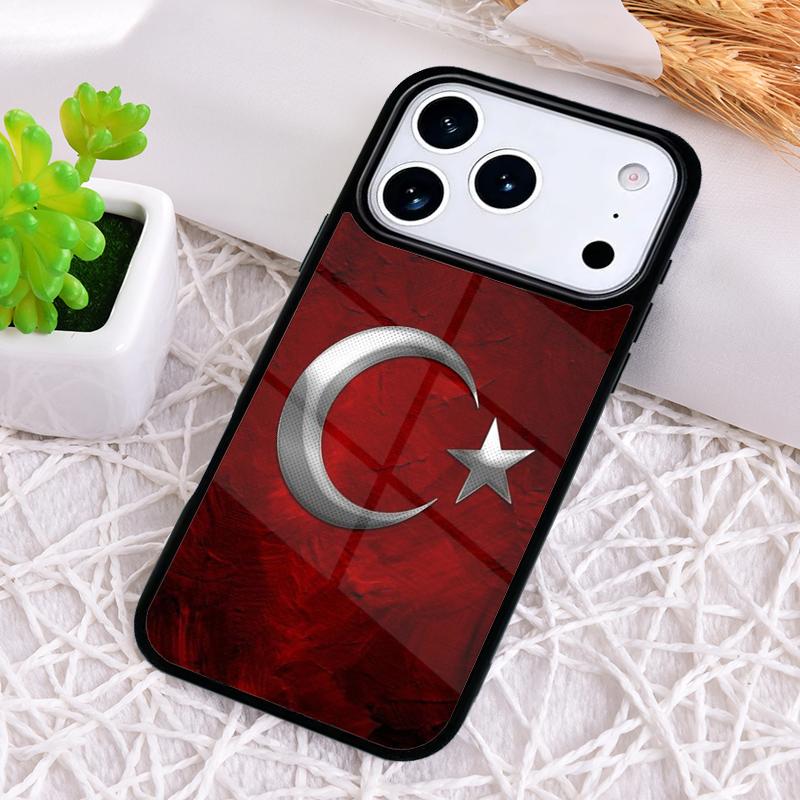 Turkey Turkish Flag soft Shockproof Phone Case for iPhone 17 Air 16e 15 11 12 14 13 Pro Max Cover Coque