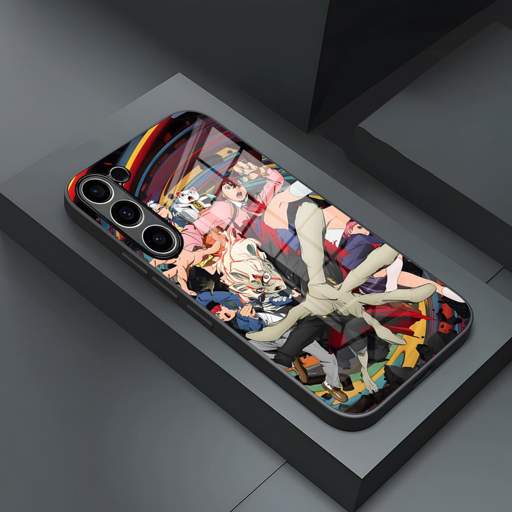 Anime Dandadan Phone Case For S24 Ultra Samsung S23 Fe S22 S20 S21 Plus Galaxy A54 A34 A24 A53 Note 20 Glass Cover