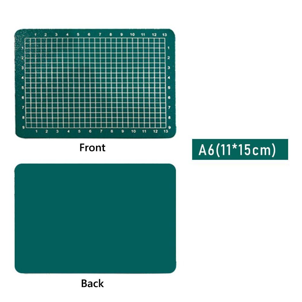 PVC Paper Cutting Pad Grid Line Carving Board Multifunctional Cutting Mat Paper Cutting