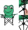 Folding Children's Chair with Animal Backrest 343562cm