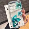 Teal Floral Pattern Phone Case For iPhone 17 16 Pro Cases iPhone 13 15 14 11 12 Pro Max 16E 17E Air 8 7 Plus XR XS SE Soft Cover