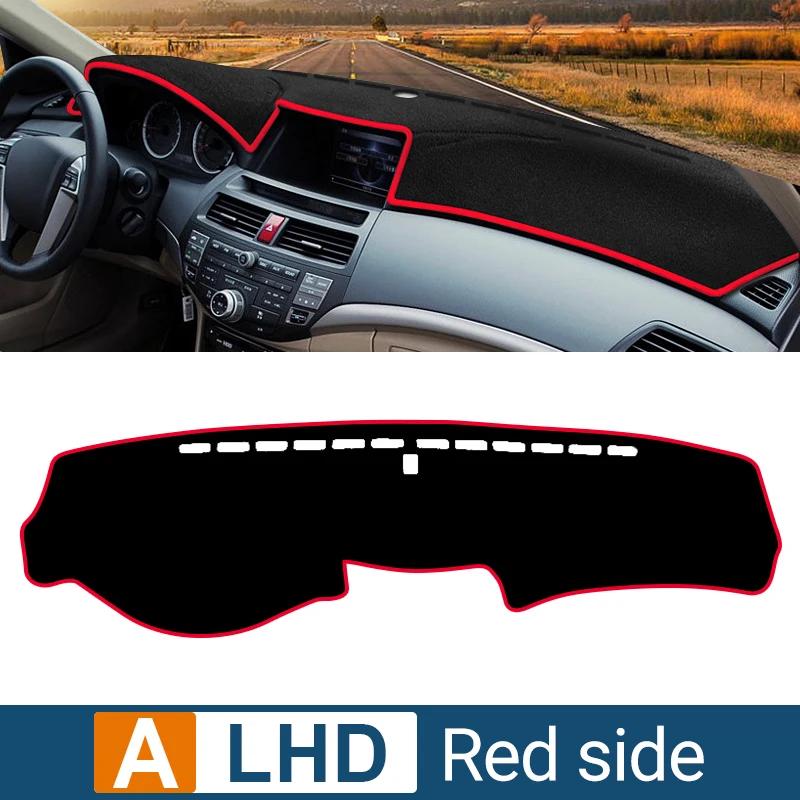 For Honda Accord 8th 2008-2012 Car Dashboard Mat Sun Shade Trument Desk Non-slip Dash Cover Accessories 2011 2010 2009