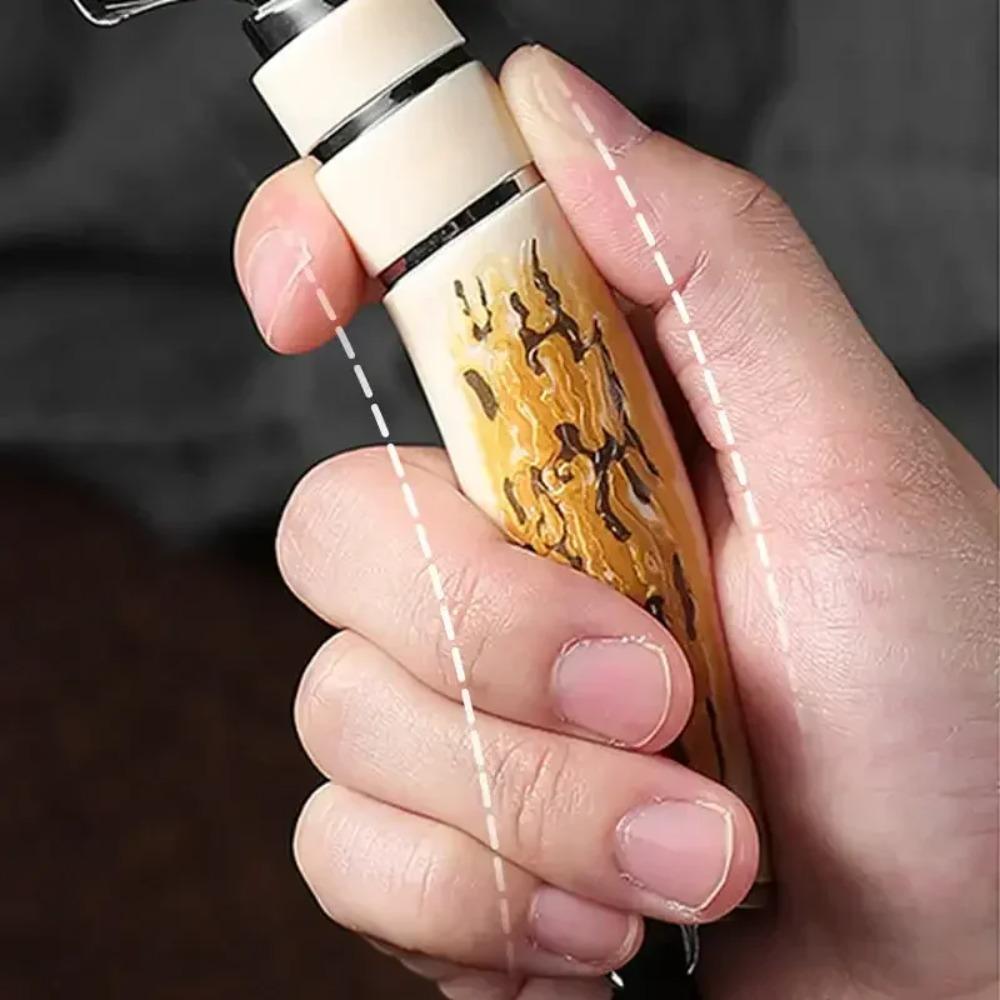 1 buc. Cuțit de dezosat cu lamă ascuțită curbată pentru cutie cadou Bucătărie Duritate mare Forjat Textură Damasc Cuțit ascuțit Cuțit de fructe