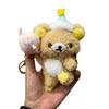 Entzückender Ballon-Bär Plüsch Niedliches Spielzeug Puppe Geburtstag Schlüsselanhänger Rilakkuma Plüschanhänger Für Taschen Dekoration Geschenk