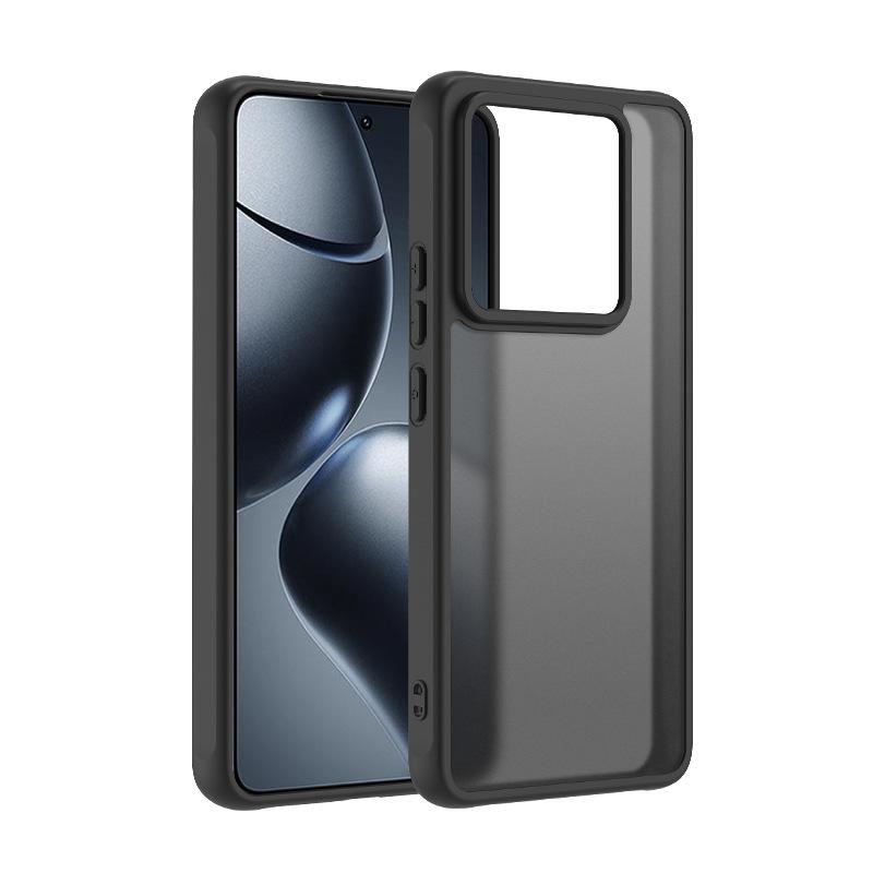 Applicable to Xiaomi 15Tpro skin matte mobile phone case Xiaomi 14PRO semi-transparent matte PC 2-in-1 17T PRO