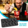 10 Grids Schädel Eiswürfel Form Silikon Eiswürfel Tray Cube Maker DIY Whisky Cocktail Ice Ball Mold Schokolade Gebäck Form