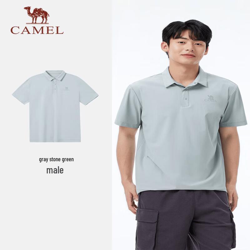 Camel Men s Quick-Dry Outdoor Polo Shirt