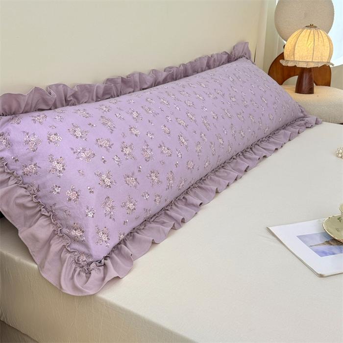 Nordic style double long pillowcase 1.5m couple double long pillowcase 1.8 pillow core inner cushion cover 1.2 pillowcase