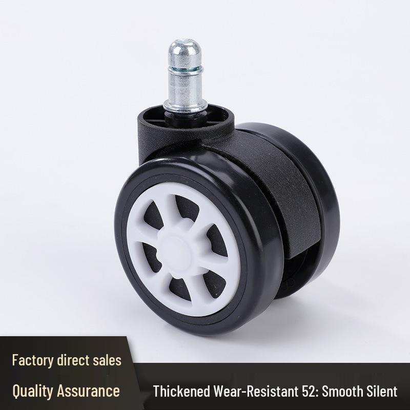Universal Silent Swivel Office Chair Caster Wheels - Chair Accessories