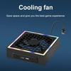 Cooling Fan for XB Series X with RGB Light Strip, 3 Levels Adjustable Console Cooler 1600/1800/2000rpm with USB Port