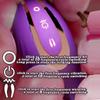 Double Dildo Vibrator for Women Clitoris Stimulator G-spot Powerful 3 In 1 Dildo Female Masturbation Sex Toys Adult Goods