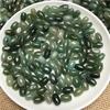 Burmese Jade Oil Green Ruyi and Rice Beads for DIY Jewelry Accessories