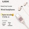ASMR Sleep Aid Noise-Cancelling Wired Earbuds for Apple, Huawei, iPhone 15/16, Type-C