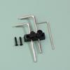 1Set Guitar Headstock Mounted Allen Key Headstock Wrench Holder Tools For Tremolo Guitar Bass With Mounting Screws