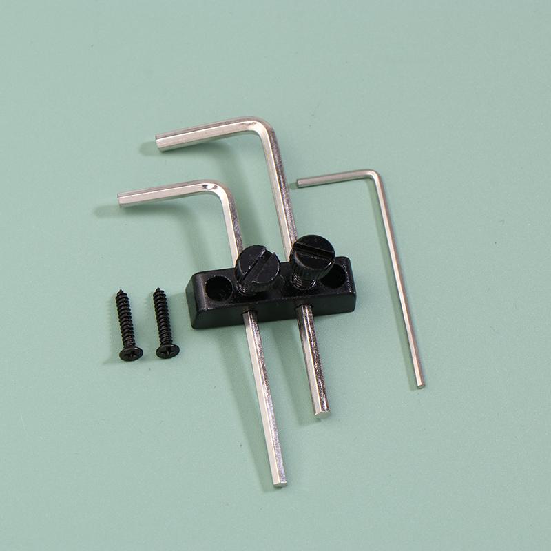 1Set Guitar Headstock Mounted Allen Key Headstock Wrench Holder Tools For Tremolo Guitar Bass With Mounting Screws