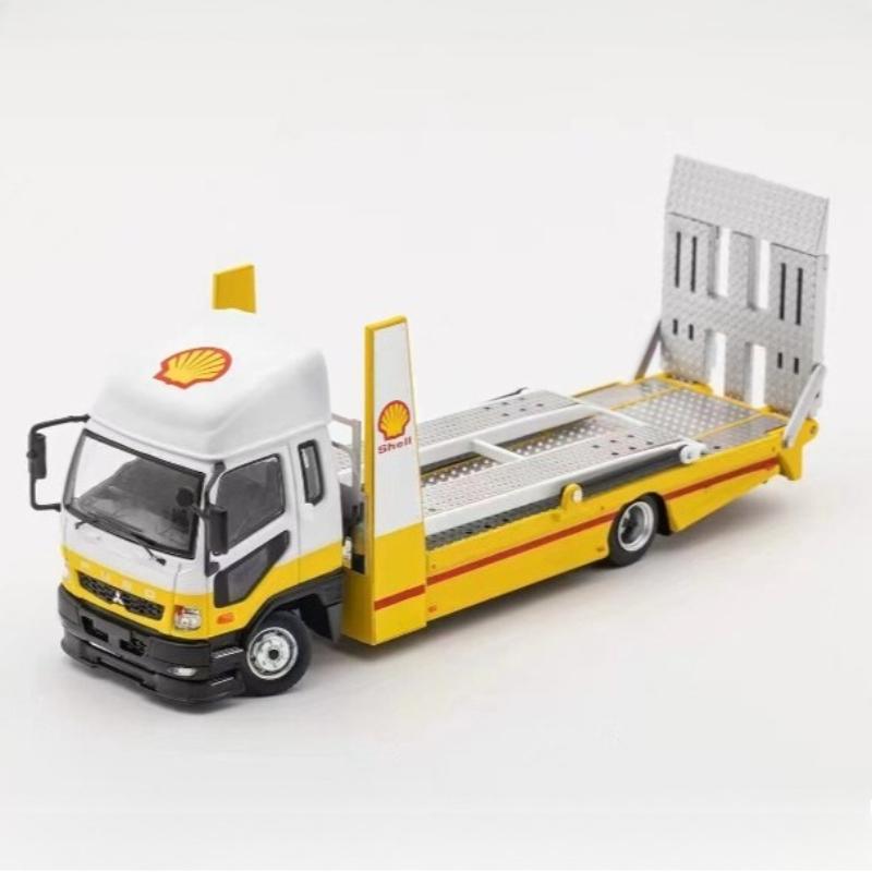 

GCD 1/64 Mitsubishi Fuso Fighter 2017/Double Deck Tow Trucks Alloy Motor Vehicle Toy Die-casting Metal Model Collection Boy Gift