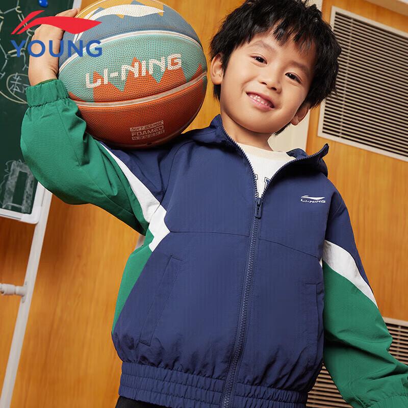 Li-Ning Kids  Hooded Windbreaker Jacket 120