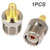1PC UHF Female to SMA Female Adapter RF Coaxial Coax Adapters UHF to SMA Male Connector SO239 for CB Radio Ham Station