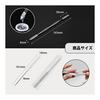 EUSTACE Spatula Makeup Stainless Steel 2 Piece Set Cosmetic Tools Makeup Spatula Concealer Foundation Eye Shadow Metal Makeup Spatula