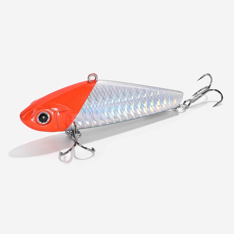 Custom Pointed Tail Vib Lure: Iron Plate Vibration Casting Swim Bait