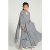 Yiduoduo Elegant Three-Layer Chiffon Children's Dress (No Headscarf) - Style 21462