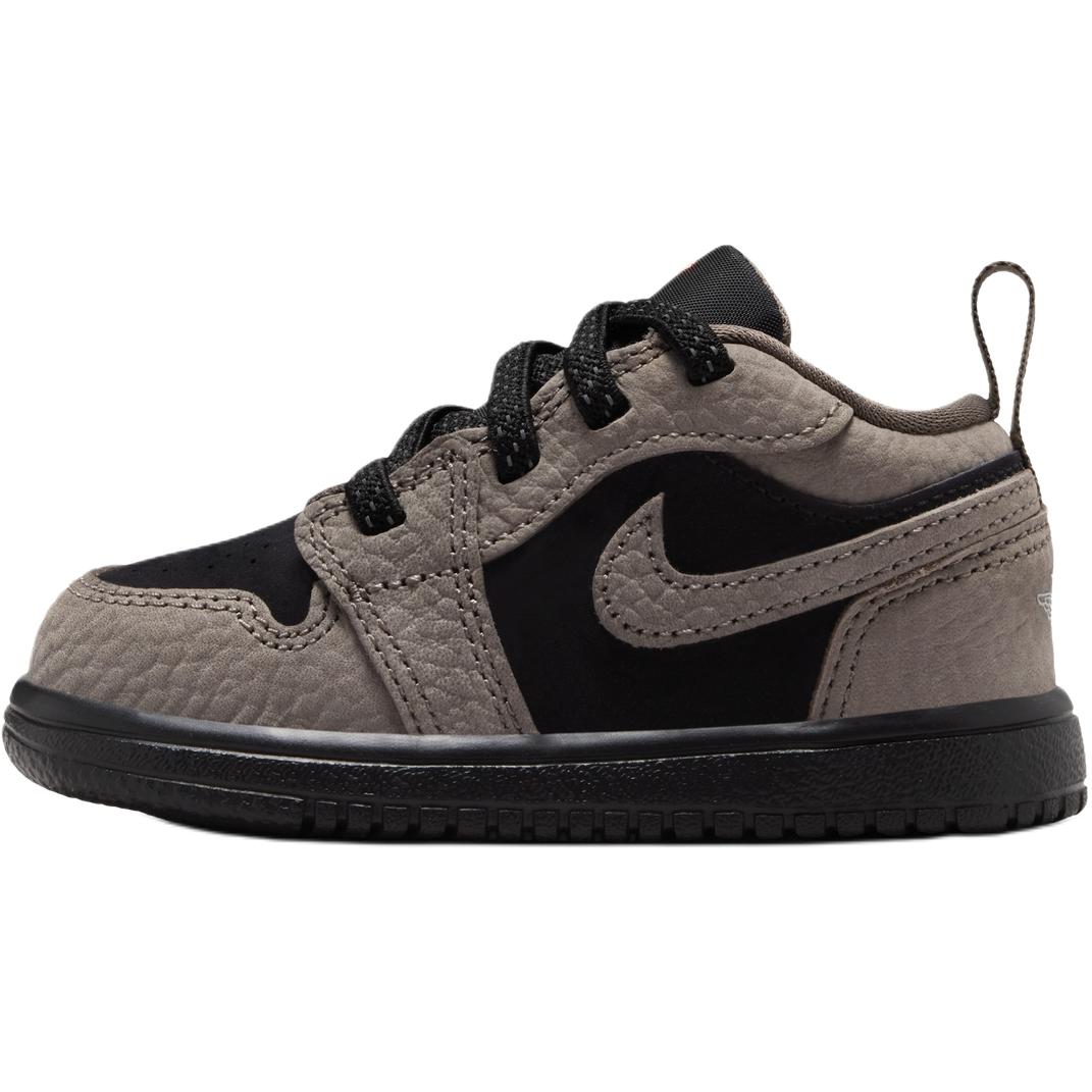 

Jordan Air 1 Comfortable Versatile Low Top Walker Shoes Baby sneaker Black Brown IQ8631-005 22