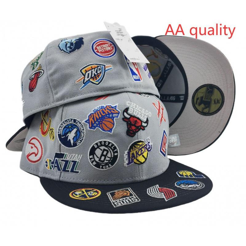 Unisex Embroidered AA Baseball Cap Flat Brim Street Style Adjustable Snapback Hat Men Women