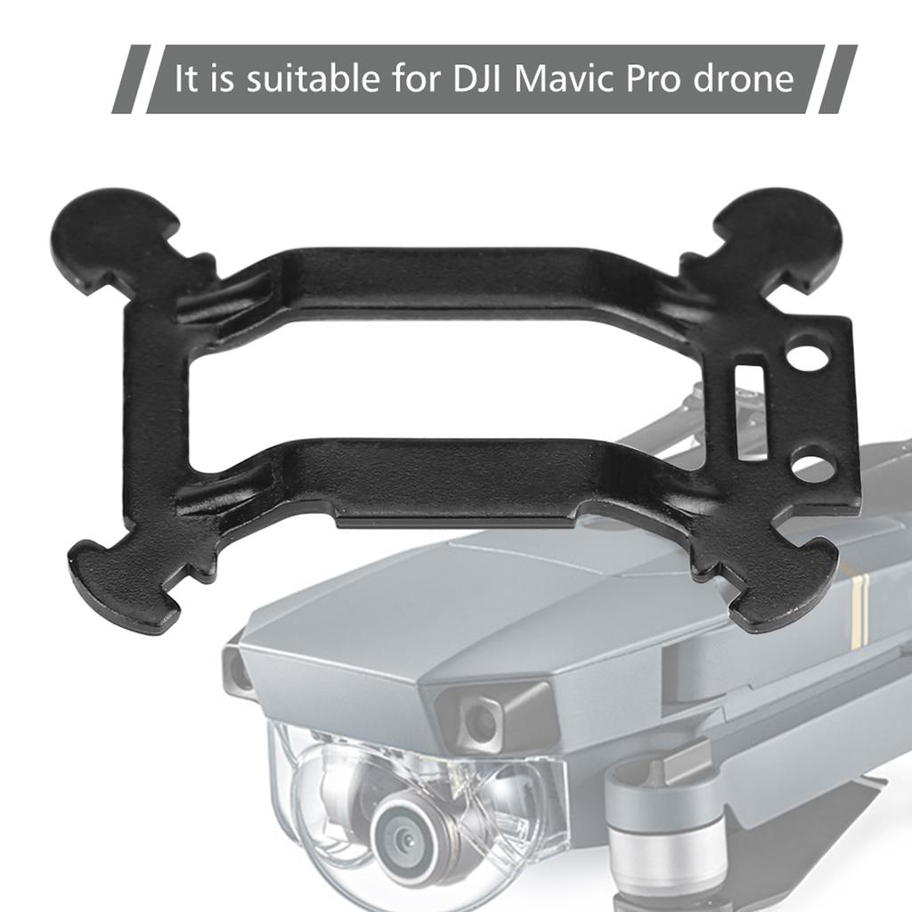 RC-kamera Gimbal Dempingsbrett Støtdemperbrakett Hengeplate for DJI Mavic Pro Drone