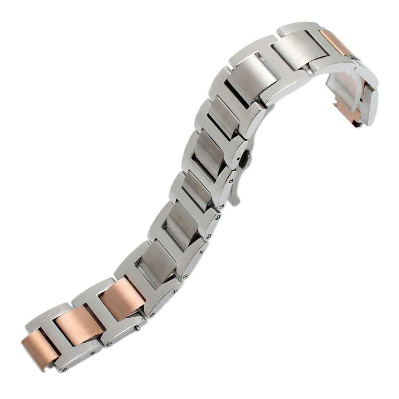 stainless steel watchband for Ballon Bleu series 20*12mm 18*11mm 14*8mm W6920046 straps women's men's bracelet