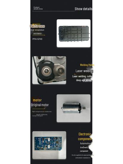 Turbocharger Solenoid Valve Electronic Actuator 6NW008412 - Compatible with Multiple Brands