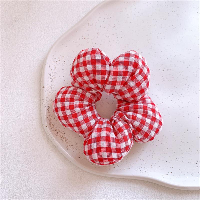Super Süße Blumen Scrunchies Kinder Mädchen Kind Elastisches Haarband Accessoires Haargummi Haargummi Kopfschmuck Kopfbedeckung Ornament