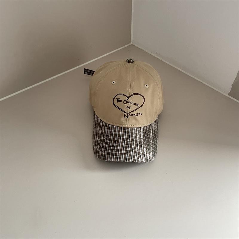 

Children Baseball Hat 52-54cm 4-8 Years Soft Brim Classic Boys Caps New Heart Shape Kids Cap Embroidery Summer Girls Sun Hats 52-54cm&4-8 Years хаки