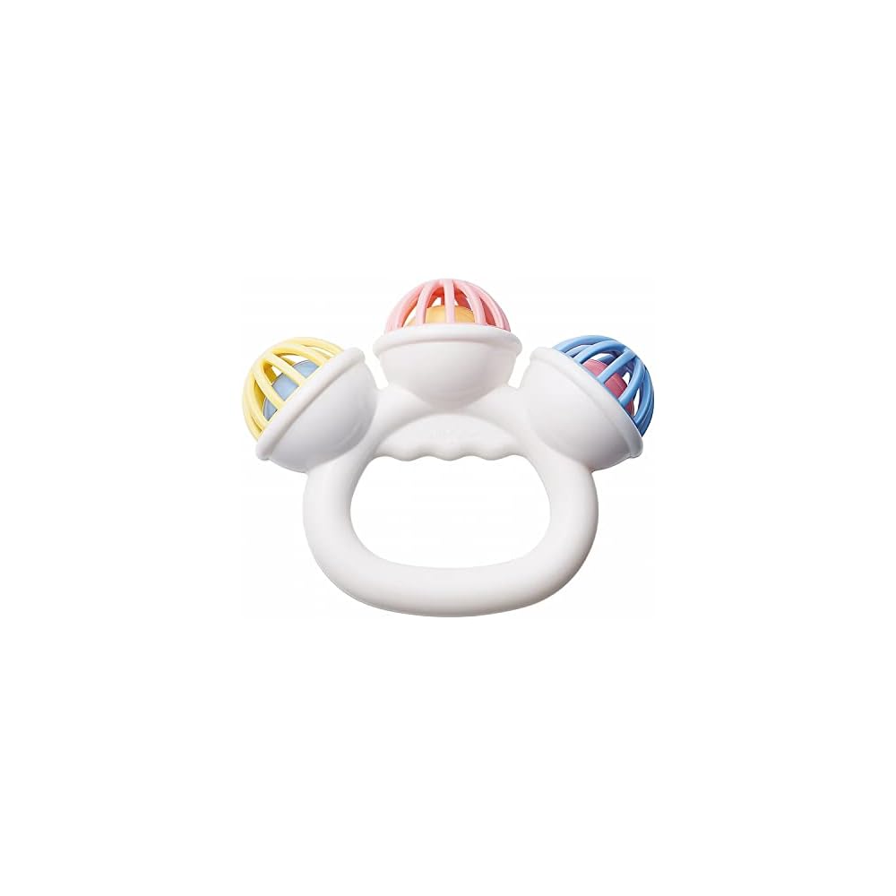 

Toiroyal Rattle Easy Grip Washable Clean Sound No Screw Baby Toy