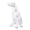 Dog Statue Resin Cute Look Waterproofing Anti Fade Lifelike Appearance Puppy Tabletop Ornament