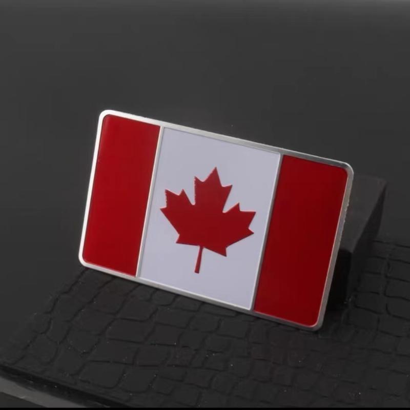 Etichettatura in alluminio Emblema Auto Styling Germania Inghilterra Italia Francia USA Bandiera Distintivo Adesivo
