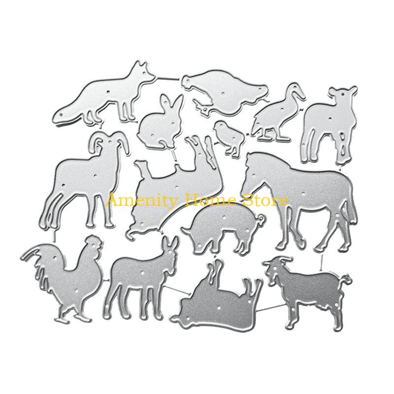 

F26C Animal Metal Cutting Dies Stencil DIY Scrapbooking Album Paper Card Template Mold Embossing Craft China Mainland