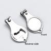 1Pcs Personalized Bottle Opener Wedding Party Favors Custom Keychain Nail Clipper Souvenir Key Holder Wedding Gift For Guest