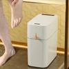 Smart Garbage Can Sensing Household Kitchen Toilet Waterproof Light Energy Wastebasket Adsorption Bag Bucket with Lid Trash Can