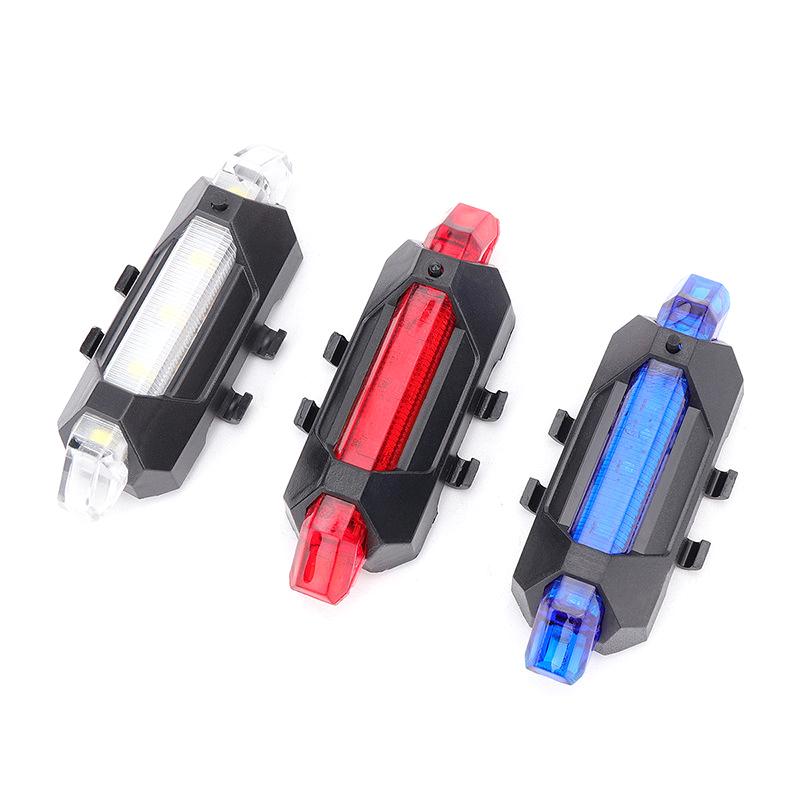 Usb Rechargeable Bike Tail Light Night Riding Safety Warning Light 918 Tail Light Led Bike Light Riding Equipment