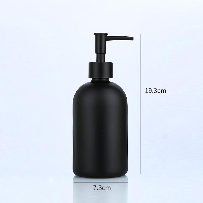 OIMG Frosted Glass Hand Soap Dispenser