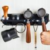 Wall Mounted Coffee Appliance Holder 51/54/58 mm Coffee Bar Organizer  Home Kitchen