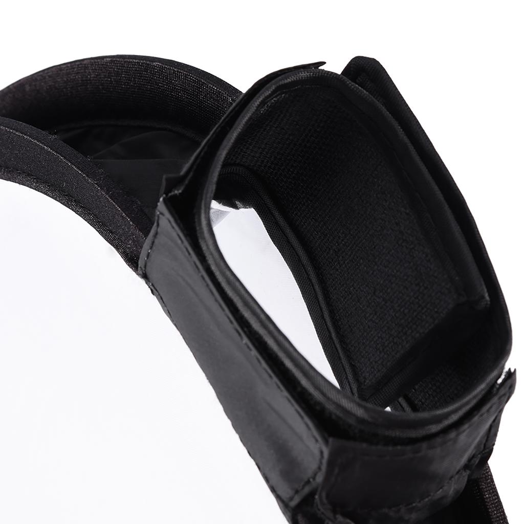 Mini Portable Round Beauty Dish Speedlite Flash Diffuser Softbox for Nikon Canon Sony