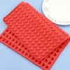 1Pc 255 Cavity Mini Heart Shaped Silicone Mold Diy Ice Cube Tray Cake Tool