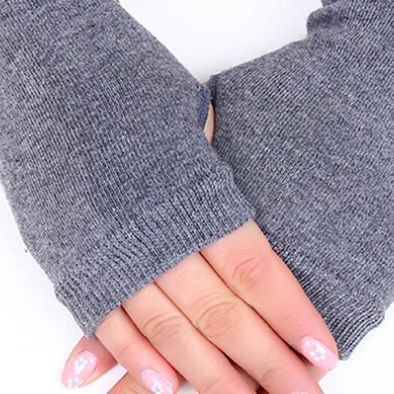 Female Winter Gloves Fingerless Gloves Women Warm Cashmere Winter Gloves Hand Warmer Wrist Mittens