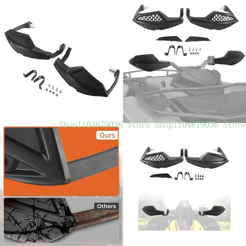 ATV Hand Guard Handlebar Guard Protectors for Can 450 500 650 800 Wind Deflector Handguards Handlebar Accessory
