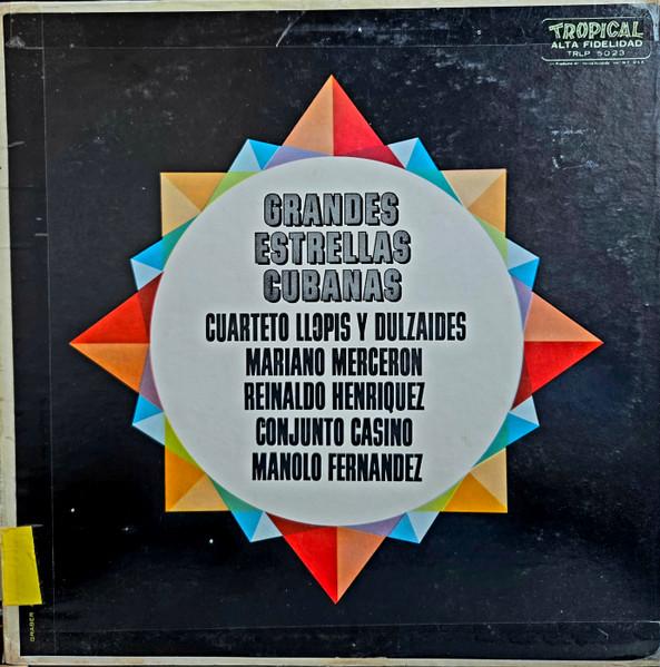 

LP Record VARIOUS Grandes Estrellas Cubanas TRLP5023 Tropical 1961 US Latin Used
