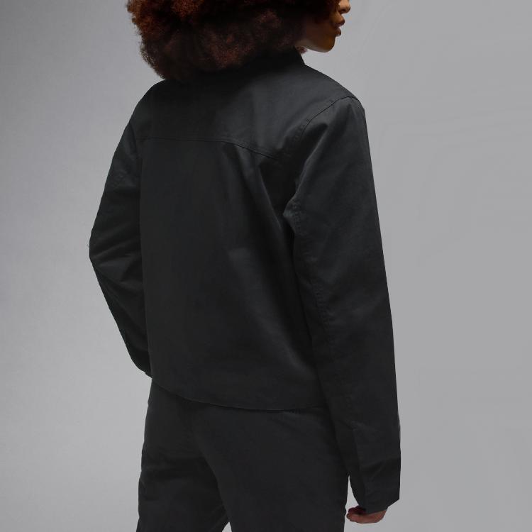 Jordan Woven Comfortable Casual Fashion Jacket Men Jackets Black HQ1732-010