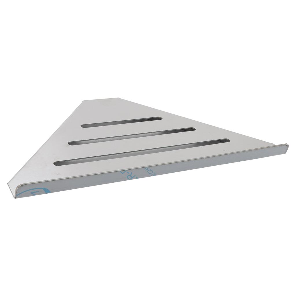 Eckduschregal Dreieckige Form Einlagig Stanzen Effiziente Aufbewahrung Lässiger Stil Edelstahl