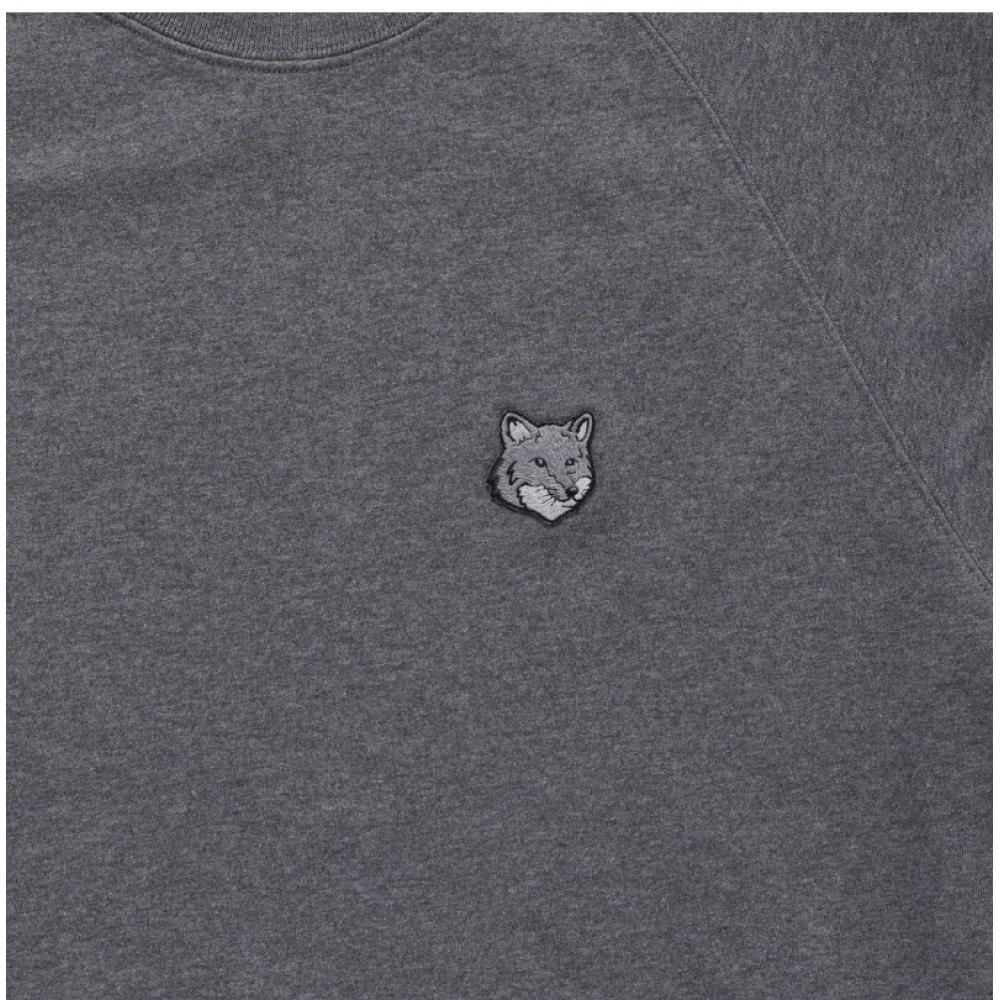 MaiSon KitSune Mm00304km0001 H170 Bold Fox Head Patch Men S SweatShirt
